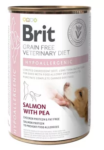 BRIT GF Veterinary Diets Dog Hypoallergenic 400g - karma mokra dla psa - Mokra karma dla psów - miniaturka - grafika 1