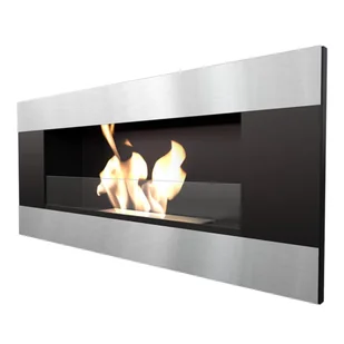 Biokominek Delta 2 czarny Horizontal Tuv 900X400 - Biokominki - miniaturka - grafika 2