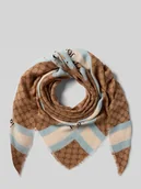 Apaszki i szaliki damskie - Chusta z detalem z logo model ‘Adalia’ - miniaturka - grafika 1