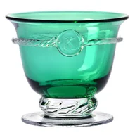 Miski i półmiski - Kryształowa salaterka na nodze HERITAGE Szmaragd 17,6 cm - miniaturka - grafika 1