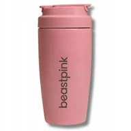 Kubki termiczne - 2 x Kubek termiczny 500 ml Pink BeastPink ze stali nierdzewnej - GymBeam - miniaturka - grafika 1