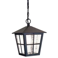 Lampy ogrodowe - Elstead Lighting Canterbury Porch chain lantern BL48M BLACK Lampa sufitowa ogrodowa IP20 stylowa BL48M BLACK) - miniaturka - grafika 1
