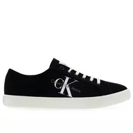 Trampki męskie - Buty Calvin Klein Jeans Essential Vulcanized 1 YM0YM00306-BDS - czarne - miniaturka - grafika 1