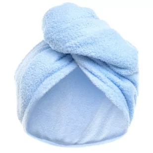 Turban do Włosów 65x25 Ręcznik Mikrofibra Aki Błękit - Ręczniki - miniaturka - grafika 1
