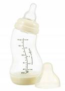 Butelki dla niemowląt - DIFRAX BUTELKA ANTYKOLKOWA NATURALNA 170 ML BEŻOWA - miniaturka - grafika 1
