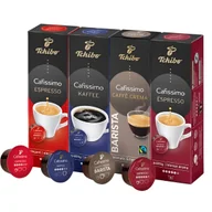Kawa w kapsułkach i saszetkach - KAPSUŁKI KAWA TCHIBO DO CAFISSIMO ZESTAW 40 SZTUK MIX ELEGANT INTENSE CAFFE CREMA - miniaturka - grafika 1