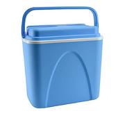 Lodówki turystyczne - Edco 24 litry duży niebieski jedzenie napój piknik plaża kemping izolowana lodówka lodówka pudełko - miniaturka - grafika 1