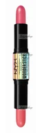 Róże do policzków - NYX Professional Makeup - WONDER STICK Dual-Ended Cream Blush Stick - Podwójny róż w sztyfcie - Pride Edition - 01 Prism of Love - miniaturka - grafika 1