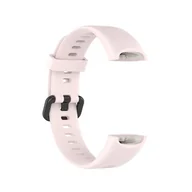 Akcesoria do smartwatchy - Opaska Pasek Bransoleta Smoothband Huawei Band 4 Pudrowa - miniaturka - grafika 1