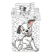 Pościel dla dzieci - Bawełniana pościel dziecięca do łóżeczka 101 Dalmatians Lucky stripe - miniaturka - grafika 1