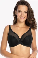 Biustonosze - Gaia Gaia 1058 Sonia czarny 80F Biustonosz półusztywniany - miniaturka - grafika 1