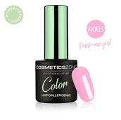 Lakiery hybrydowe - Lakier hybrydowy hipoalergiczny różowy 7ml – Pink-me Girl A005 - miniaturka - grafika 1