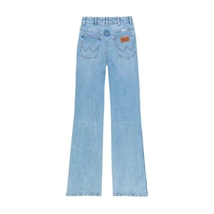 Wrangler jeansy damskie westward, zielony, 32W / 32L - Spodnie damskie - miniaturka - grafika 1
