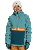 Kurtki i płaszcze dla chłopców - Quiksilver Zamek błyskawiczny dla chłopców niebieski L/14 - miniaturka - grafika 1