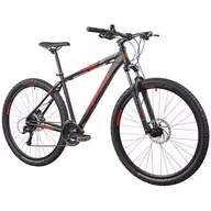 Rowery - Rower górski MTB INDIANA X-Pulser 2.9 M21 29 cali męski Czarno-czerwony - miniaturka - grafika 1