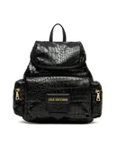 Plecaki - LOVE MOSCHINO Plecak JC4287PP0LKF0000 Czarny - miniaturka - grafika 1
