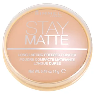 Rimmel Stay matujący puder 009 amber 14g - Pudry do twarzy - miniaturka - grafika 1