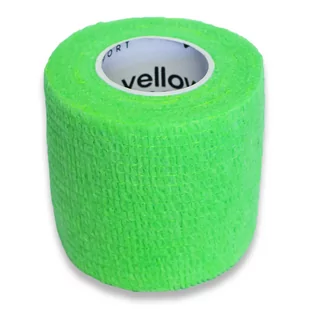 yellowBAND Bandaż Kohezyjny 5cm x 4,5m Intensywny Zielony - Apteczki i materiały opatrunkowe - miniaturka - grafika 1