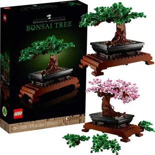 LEGO Creator Expert Drzewko bonsai 10281 - Klocki - miniaturka - grafika 5