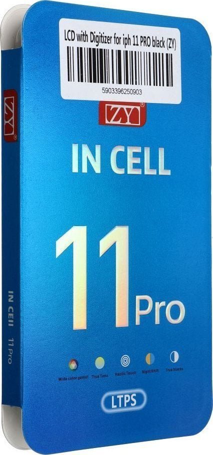 OEM Wyświetlacz do iPhone 11 Pro z ekranem dotykowym czarnym ZY-LTPS IC Transferable