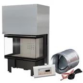 Kominki wolnostojące - Kratki.pl Marek Bal INTELIGENTNY KOMINEK NBC 800/400 LEWY PRAWY 10KW NBC/800/400/Z/MSK - miniaturka - grafika 1