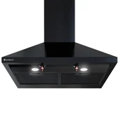 Okapy kuchenne - GLOBALO Bertez 60.3 Black - miniaturka - grafika 1