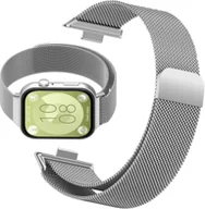 Akcesoria do smartwatchy - ChronSmarta Pasek / bransoleta ChronSmarta do smartwatch'a Huawei Watch Fit 3 Srebrny - miniaturka - grafika 1