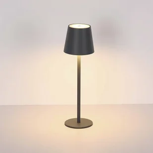 Globo Lampa stołowa LED Vannie, czarna, wysokość 36 cm, CCT - Lampy stojące - miniaturka - grafika 1