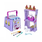 Zabawki kreatywne - Goliath Figurki zwierzątka do kolorowania w zamku Washimals 256740;74-7358 - miniaturka - grafika 1