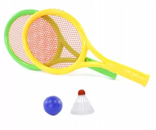 Zestaw Do Gry Badminton Dziecięcy Rakietki Paletki - Badminton - miniaturka - grafika 1