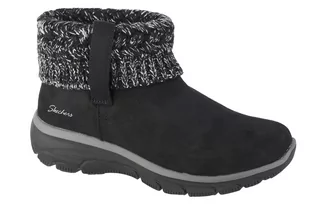 Skechers Easy Going - Cozy Weather 167401-BLK, Damskie, buty zimowe, Czarne - Moda i Uroda OUTLET - miniaturka - grafika 1
