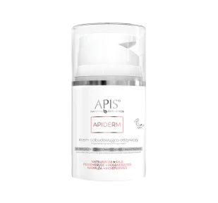 Apis Apiderm, Krem odbudowująco-odżywczy do twarzy na noc, 50ml - Kremy do twarzy - miniaturka - grafika 1