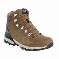 Buty trekkingowe damskie - Buty na wędrówki damskie wysokie Jack Wolfskin Refugio Texapore MID 40,5 - miniaturka - grafika 1