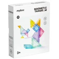 Klocki - Klocki magnetyczne Tangram 3D z klepsydrą, Mideer - miniaturka - grafika 1