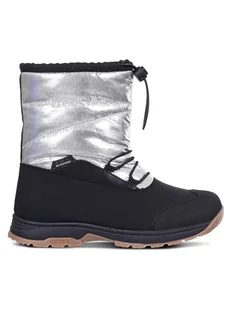 Icepeak Śniegowce Alvear 72264 100 I Srebrny - Buty dla dziewczynek - miniaturka - grafika 1