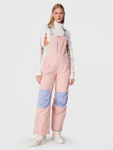 Roxy Spodnie narciarskie Chloe Kim ERJTP03197 Różowy Regular Fit - Spodnie narciarskie - miniaturka - grafika 1
