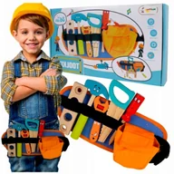 Mały majsterkowicz - WARSZTAT DREWNIANE narzędzia + PAS majsterkowicza - miniaturka - grafika 1