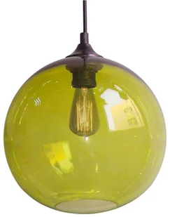 Lampa nad stół z okrągłym zielonym kloszem - 2X Z45 Fonat - Lampy stojące - miniaturka - grafika 1