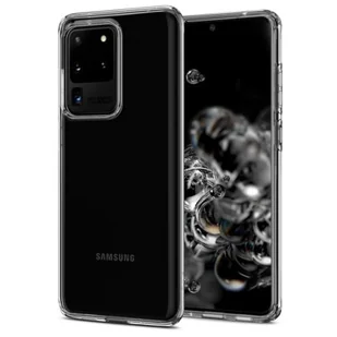 Spigen LIQUID CRYSTAL etui na Samsung Galaxy S20 Ultra CRYSTAL CLEAR - Etui i futerały do telefonów - miniaturka - grafika 1