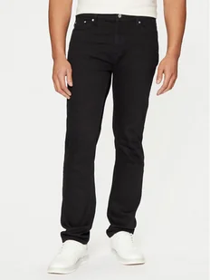 HUGO Jeansy Ash 50511483 Czarny Slim Fit - Spodnie męskie - miniaturka - grafika 1