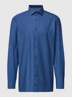 Koszule męskie - Koszula biznesowa o kroju Modern Fit z kołnierzykiem typu kent - grafika 1