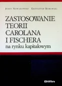 Biznes - Zastosowanie Teorii Carolana i Fischera na rynku kapitałowym - miniaturka - grafika 1