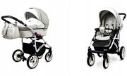 Wózki dziecięce - BabyLux WHITELUX 2w1 5904905102980 - miniaturka - grafika 1