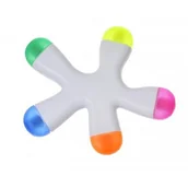 Zakreślacze - Zakreślacz, 5 kolorów - miniaturka - grafika 1