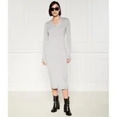 Sukienki - Calvin Klein Wełniana sukienka - miniaturka - grafika 1