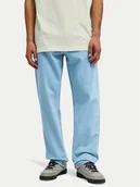 Spodnie męskie - Quiksilver Jeansy Modern Wave Denim EQYDP03496 Niebieski Regular Fit - miniaturka - grafika 1