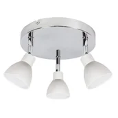 Lampy sufitowe - Candellux Lampa sufitowa ROY 3x5W Biały 98-67678 - miniaturka - grafika 1