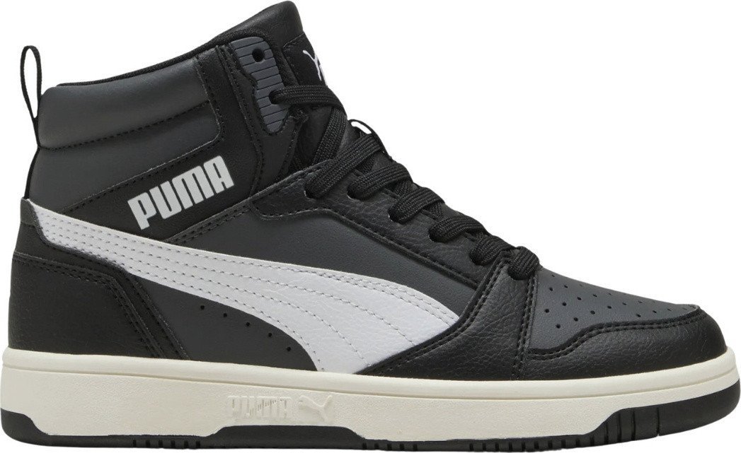 Buty dla dzieci Puma Rebound V6 Mid czarne 393831 29 37