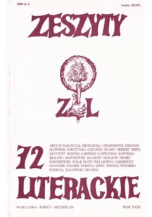 Zeszyty Literackie Zeszyty literackie 72 4/2000 praca zbiorowa - Czasopisma - miniaturka - grafika 3