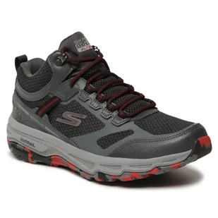 Buty trekkingowe na co dzień męskie SKECHERS GO RUN TRAIL ALTITUD skóra - Buty trekkingowe męskie - miniaturka - grafika 1